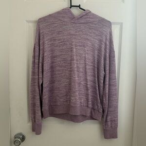 GAP soft lightweight purple hoodie